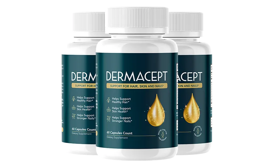 DermaCept Gut & Skin Wellness Supplement